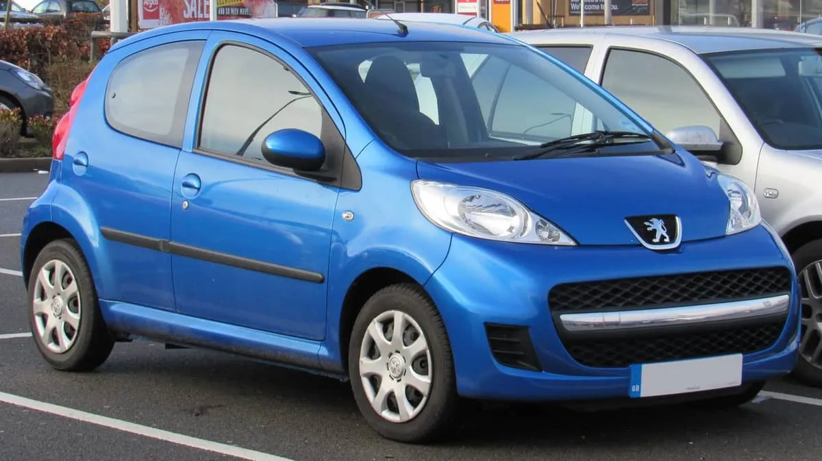 Peugeot 107, klimatyzacja: awarie i serwis